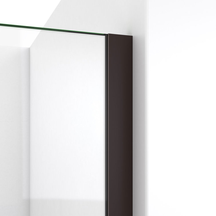 Linea 30" x 72" Frameless Shower Screen in Oil Rubbed Bronze
