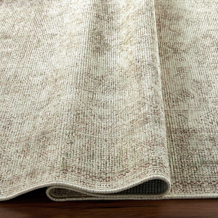Becki Owens Green Synthetic Rectangular Area Rug 7'10" x 10'