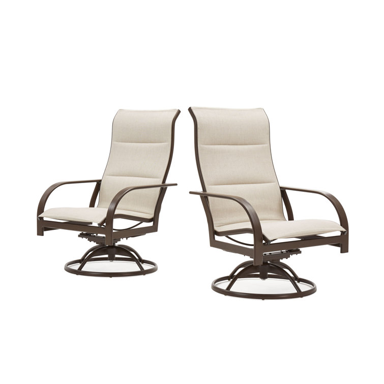 Winston Key West Powder Coated Aluminum Outdoor Rocking Chair (Set of 2)