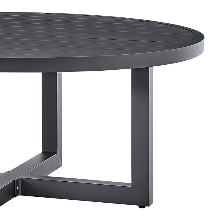 Chaker 42'' Metal Outdoor Coffee Table