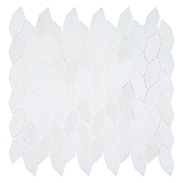 Duv Gray Matte Hexagon Marble Mosaic Tile for Indoor and Outdoor