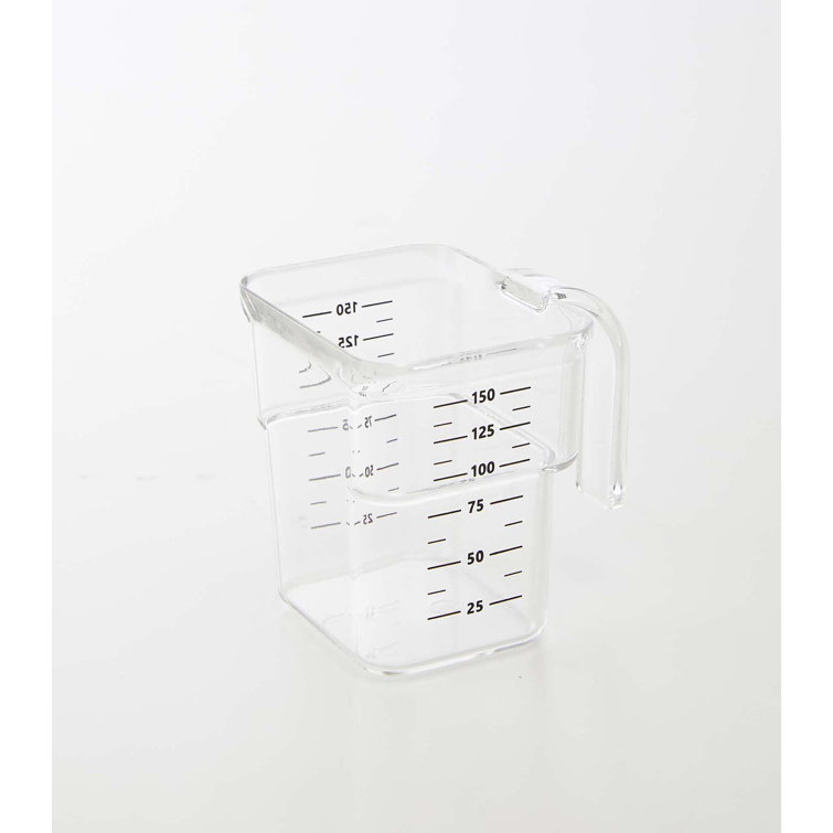 Small White Airtight Plastic Pet Food Storage Container