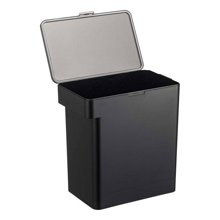 Large Black Airtight Plastic Pet Food Container