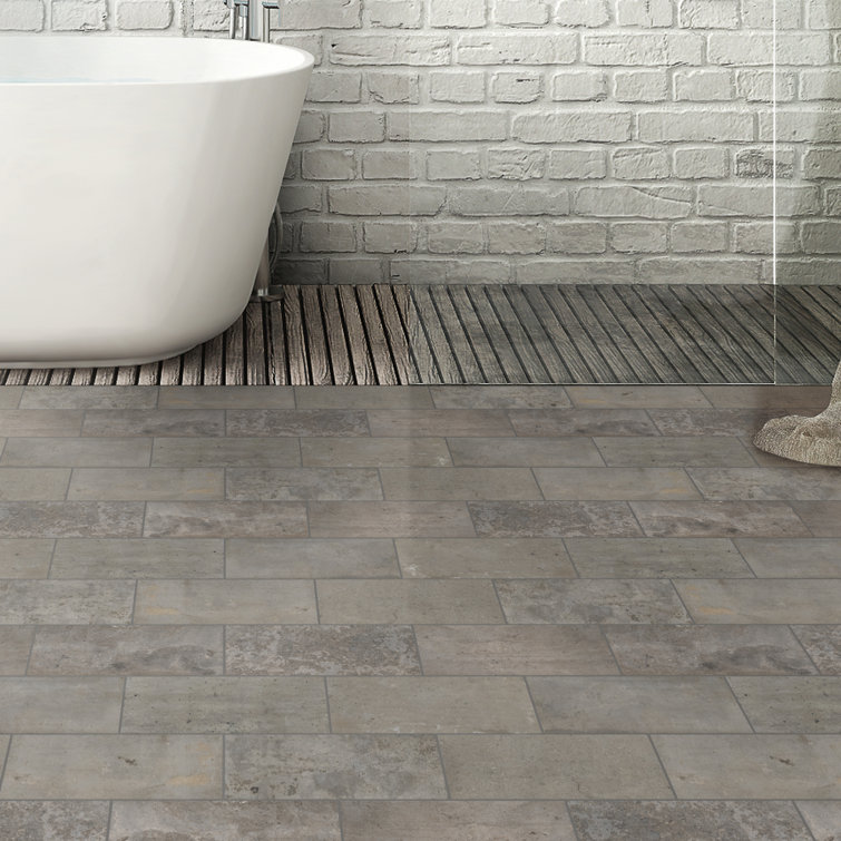 Capella Taupe Matte Porcelain Rectangular Floor and Wall Tile