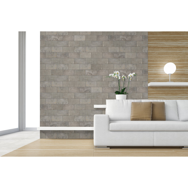 Capella Taupe Matte Porcelain Rectangular Floor and Wall Tile
