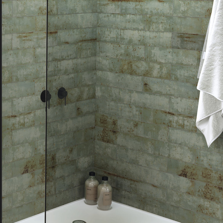 Serenite 4" x 16" Dane Porcelain Vintage Subway Tile