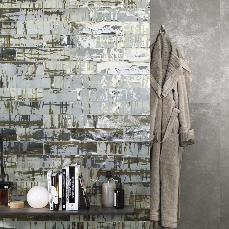 Homage 3x12 Brown Glazed Porcelain Subway Tile