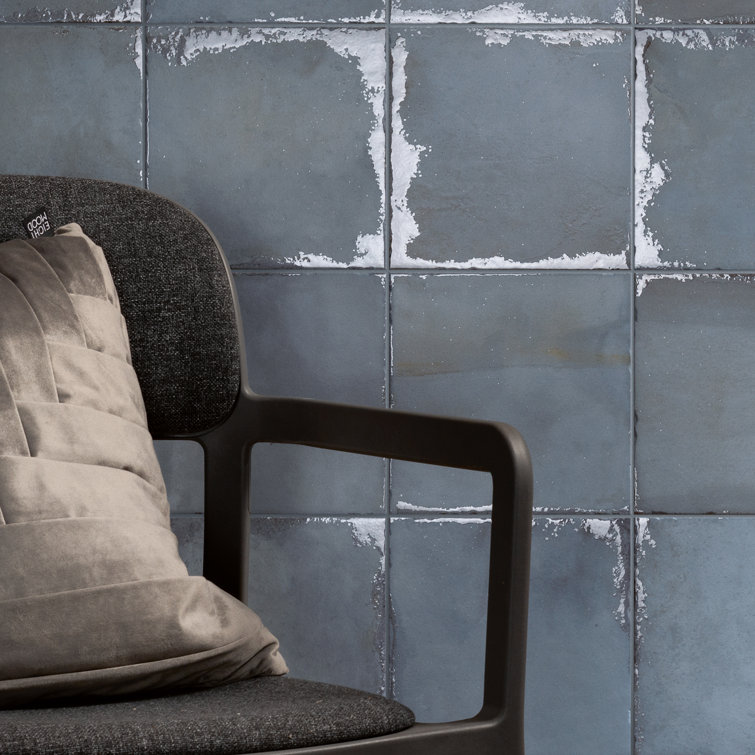 Poise Pacific Blue Matte Porcelain Square Wall and Floor Tile