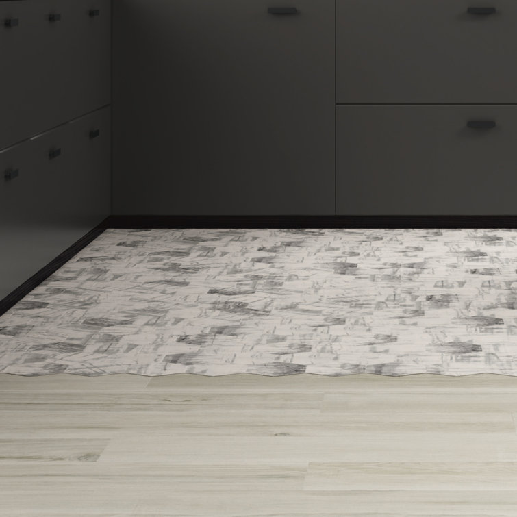 Homage 5" White Glazed Hexagonal Porcelain Tile