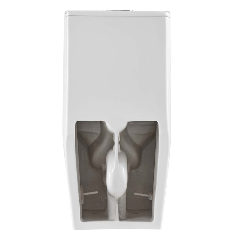 Dual-Flush Elongated One-Piece Toilet with High Efficiency Flush
