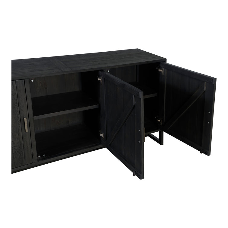 Rothwell 68" Reclaimed Pine Wood Transitional Sideboard