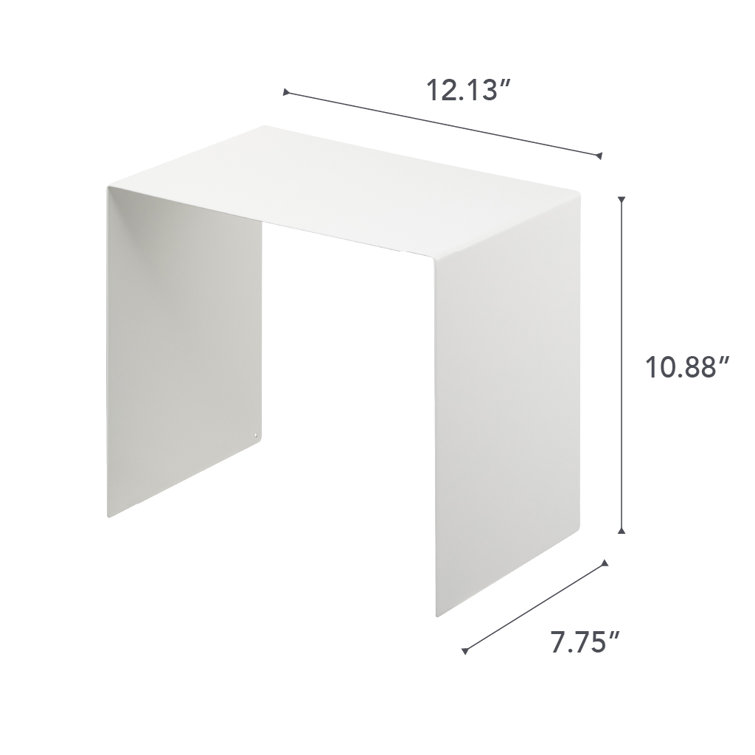 White Steel Under Cabinet Storage Organizer Set