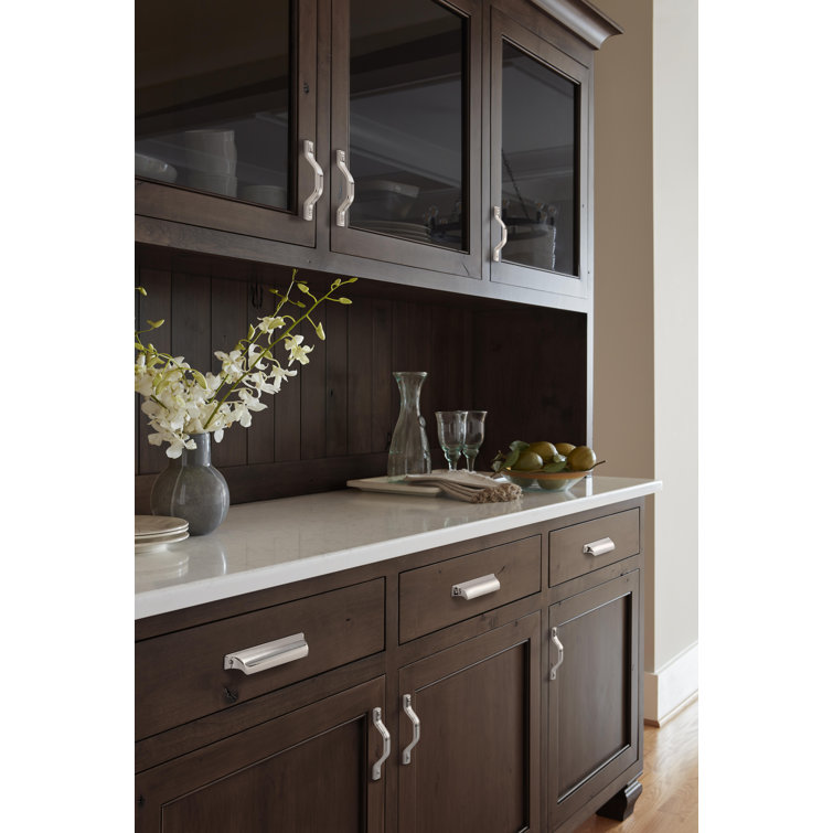 Polished Nickel Classic Cabinet Cup Pull 3-3/4 inch