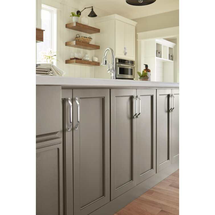 Jolene Polished Nickel 5-1/16" Cabinet Pull with Mounting Hardware