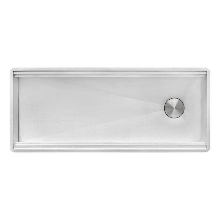 Ruvati 50-inch Stainless Steel Three-Bowl Workstation Sink