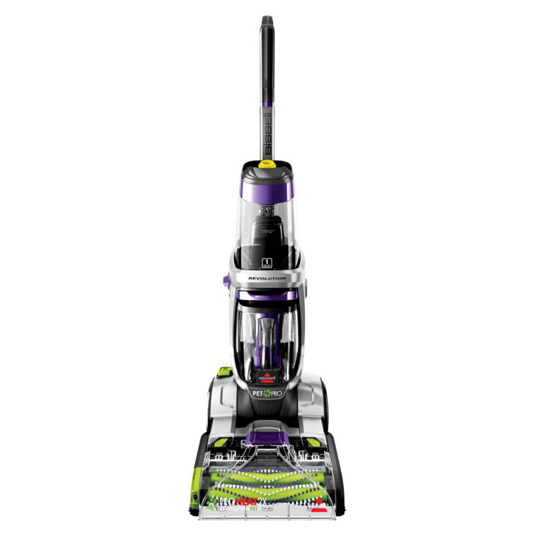 Silver and Purple Upright Pet Pro Carpet Cleaner with Dual PowerBrush