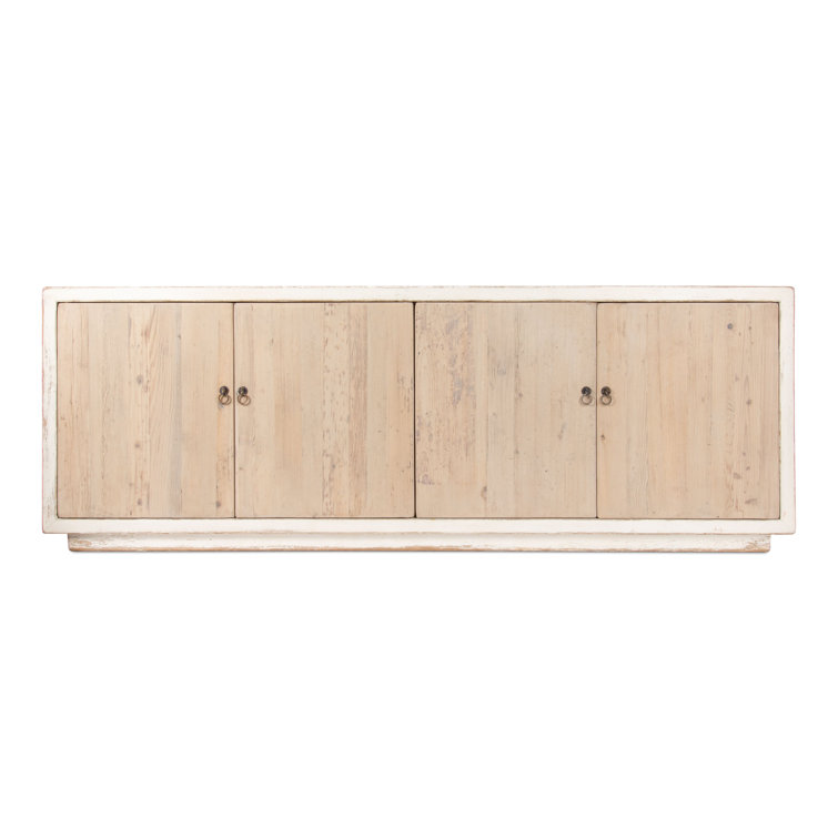 Dereck Contemporary White 94'' Modern Sideboard
