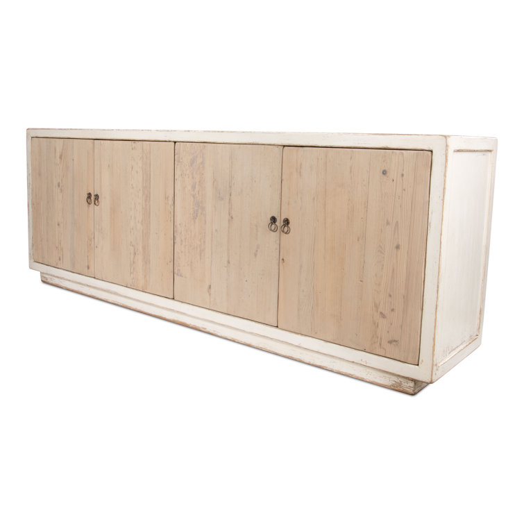 Dereck Contemporary White 94'' Modern Sideboard