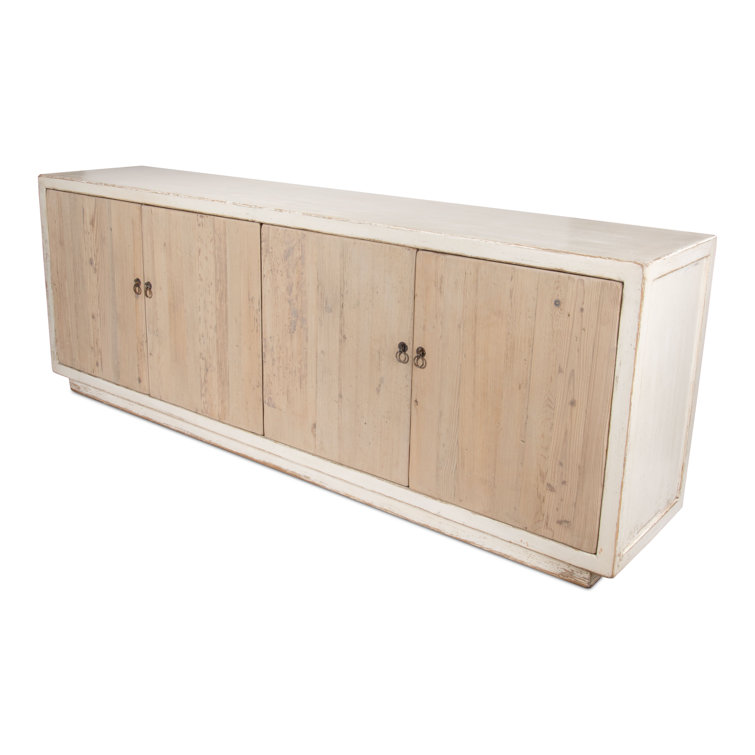 Dereck Contemporary White 94'' Modern Sideboard