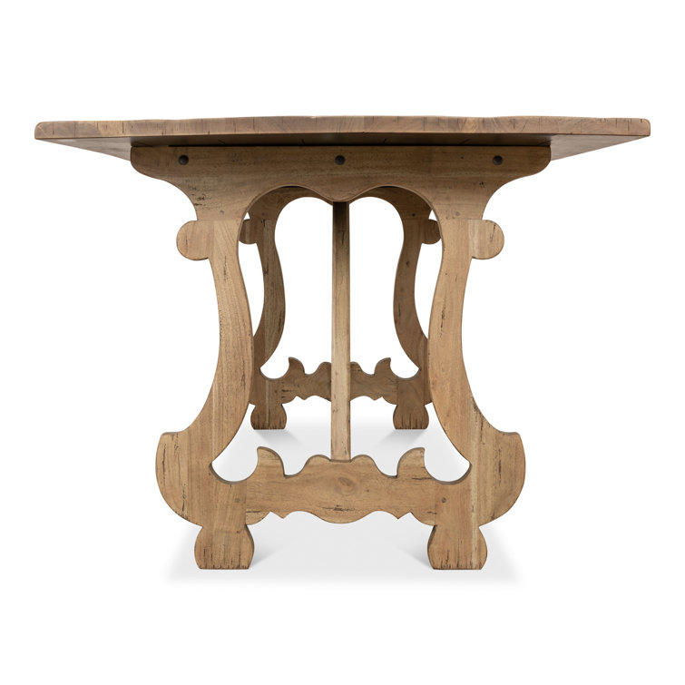 Driftwood Reclaimed Wood French Country Dining Table