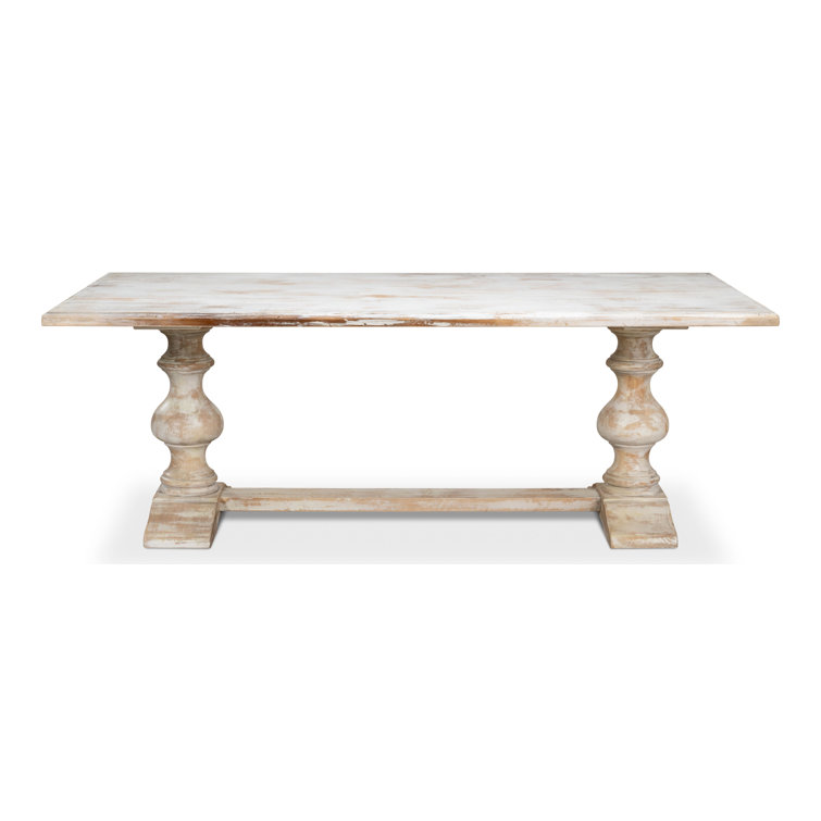Haverhill Cottage White Extendable Rectangular Dining Table