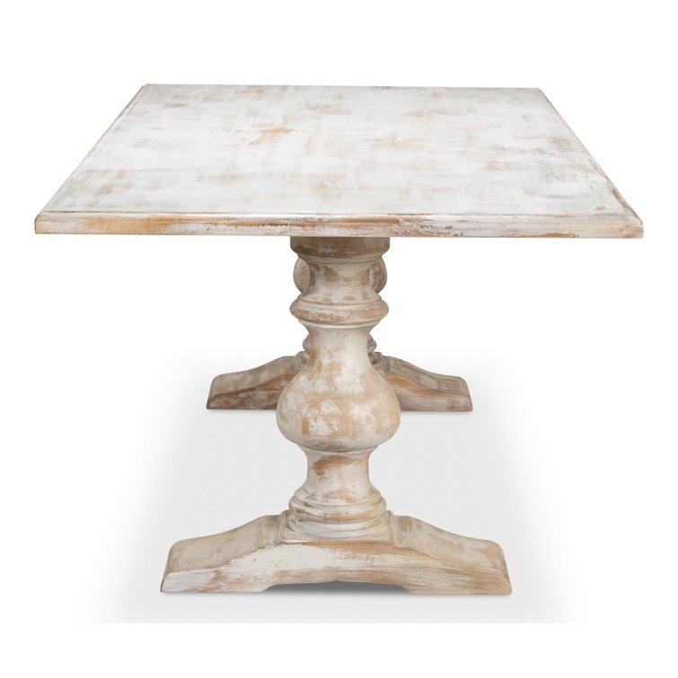 Haverhill Cottage White Extendable Rectangular Dining Table