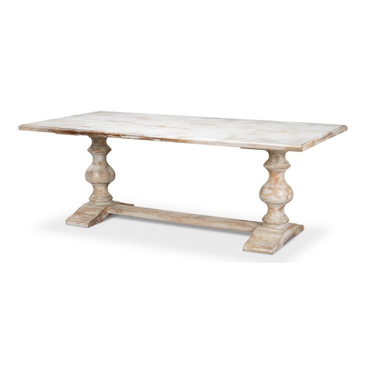 Haverhill Cottage White Extendable Rectangular Dining Table