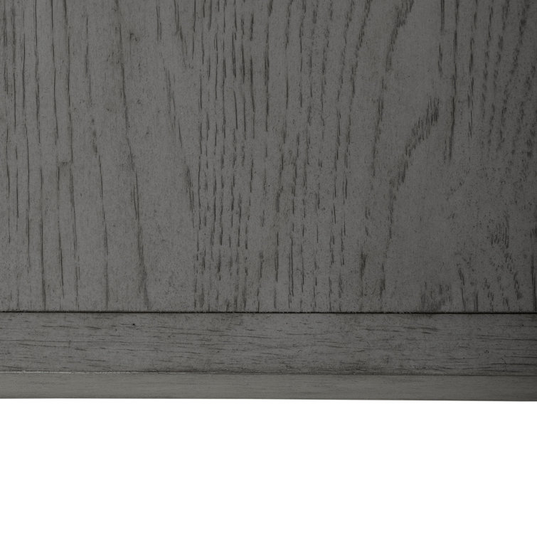 Palmetto Heights Rectangular Driftwood and Shell White Wood Cocktail Table