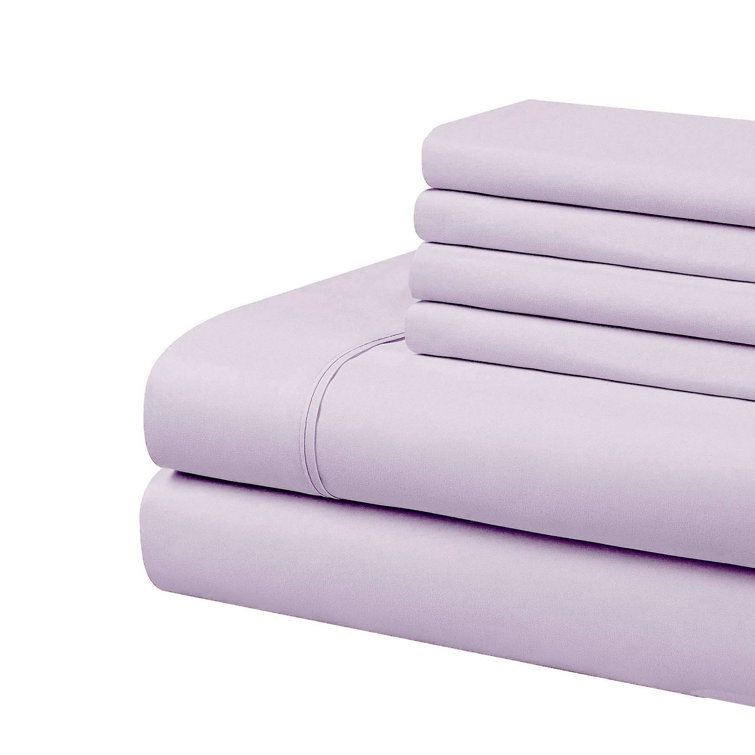 Aqua Twin Ultra Soft Cotton Microfiber Sheet Set