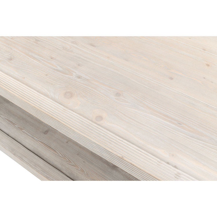 Camden Square Pine Wood Coffee Table with Storage