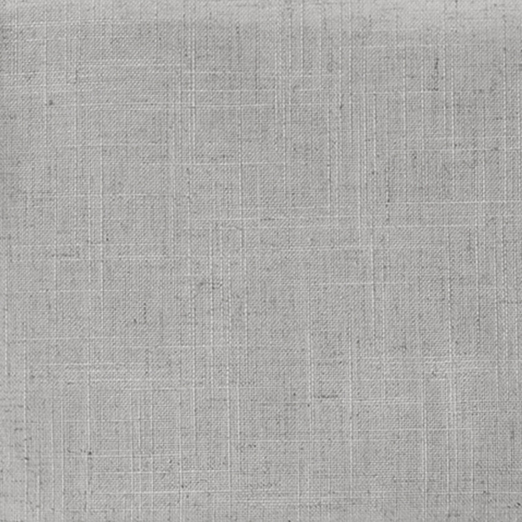 Gray Linen Blend Cordless Light Filtering Roman Shade