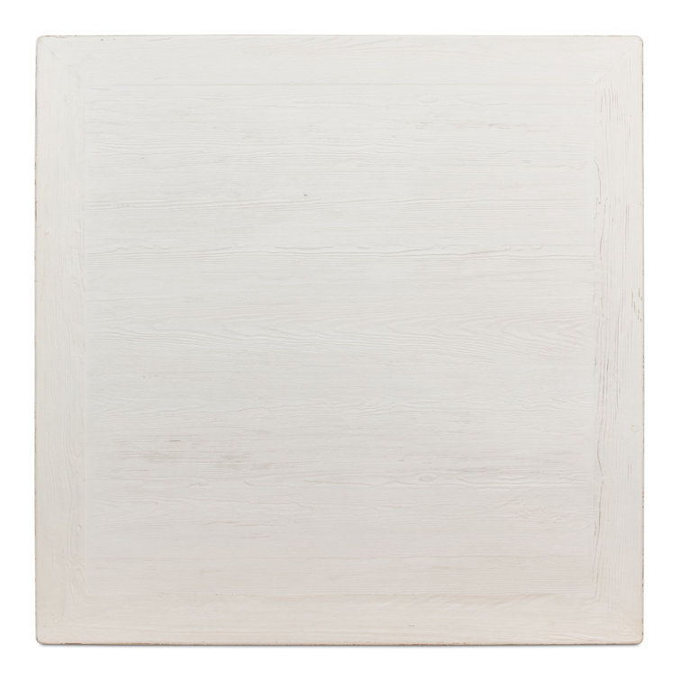 White Pine Chinese-Inspired Square Coffee Table
