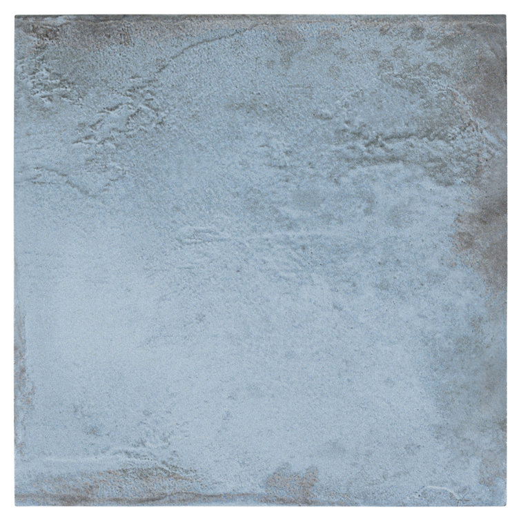 Poise Pacific Blue Matte Porcelain Square Wall and Floor Tile