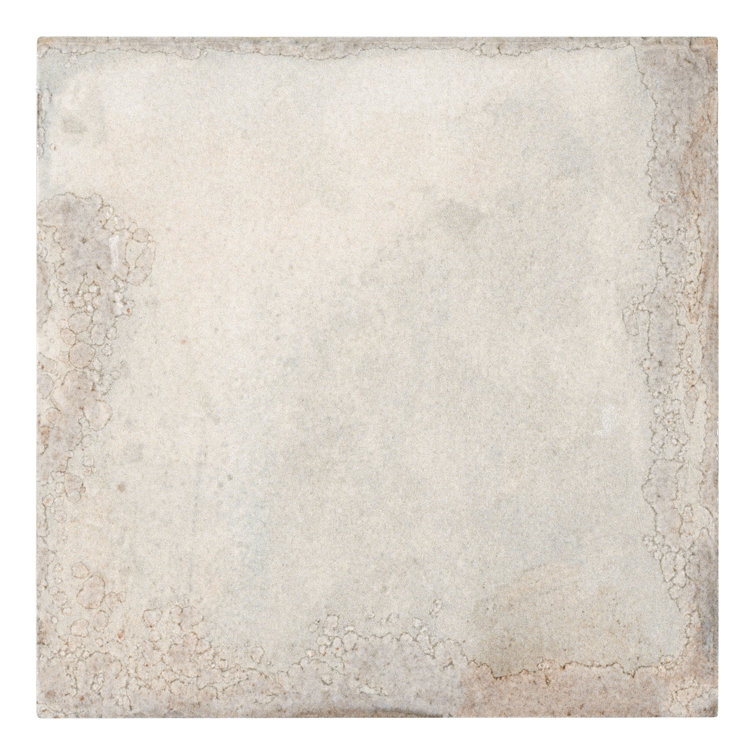 Poise 8" Gray Matte Porcelain Wall and Floor Tile