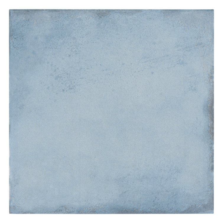 Poise Pacific Blue Matte Porcelain Square Wall and Floor Tile