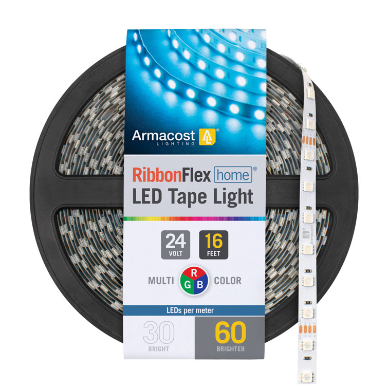 16.4 ft Multi-Color LED Tape Light with Remote