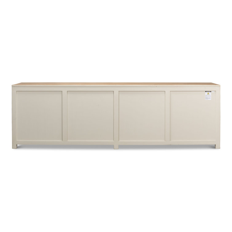 Antique Blue 122'' Traditional Wooden Sideboard