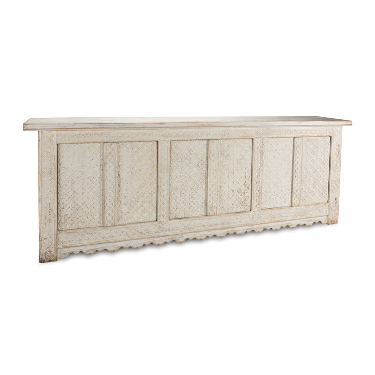 Persian 98'' Antique White Solid Wood Sideboard