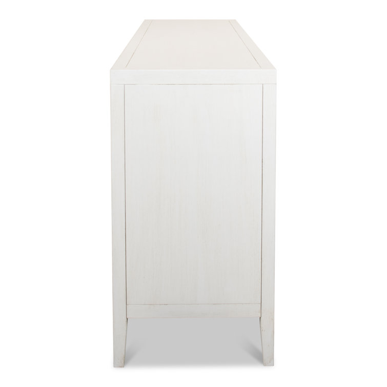 Cortina 80'' White Contemporary Sideboard with Adjustable Shelves