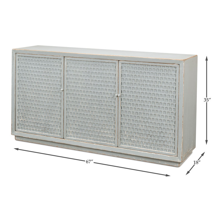 Mondamin Classic 67'' Gray Reclaimed Pine Sideboard