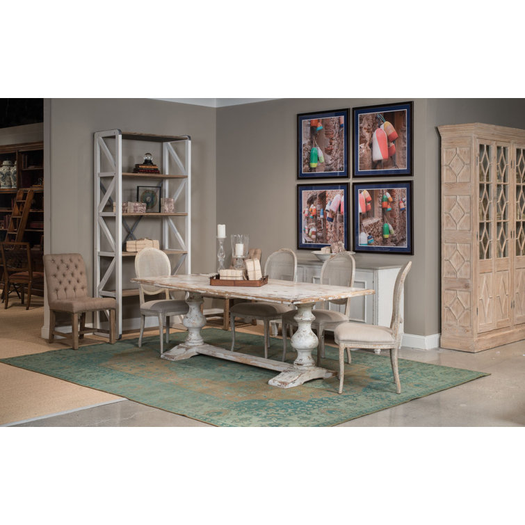 Haverhill Cottage White Extendable Rectangular Dining Table
