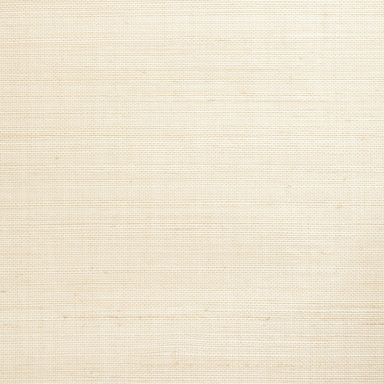 Khaki Grasscloth Non-pasted Removable Wallpaper Roll