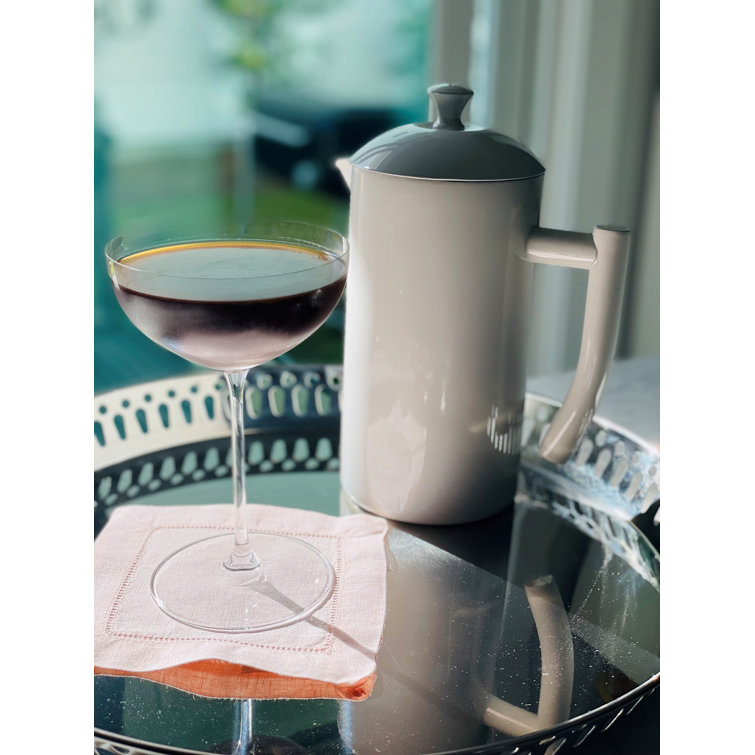 Dilly Bean Green Double-Walled Stainless Steel French Press