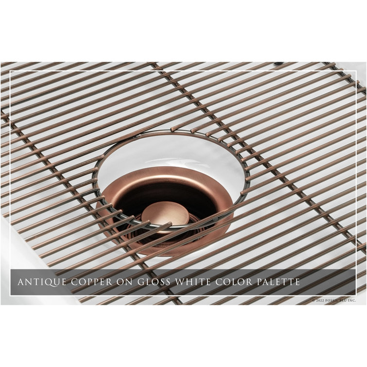 Glossy White Fireclay Farmhouse Apron-Front Sink