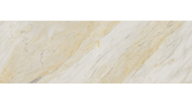 Athena Gold 4" x 12" Honed Marble Subway Tile