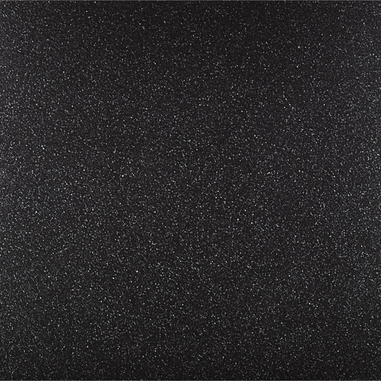 12-Inch Black Stainless Steel Nonstick Fry Pan with Lid