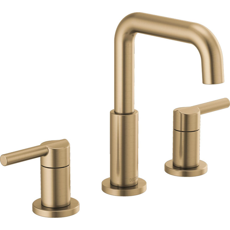 Delta Nicoli Champagne Bronze 2-Handle Widespread Bathroom Faucet