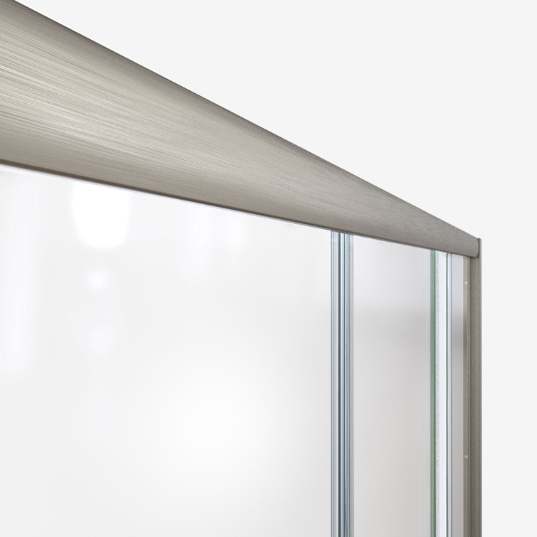 DreamLine Visions 32" x 60" Sliding Shower Door Kit with Base and Wall