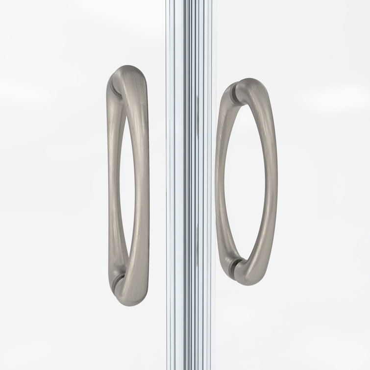 DreamLine Visions 32" x 60" Sliding Shower Door Kit with Base and Wall