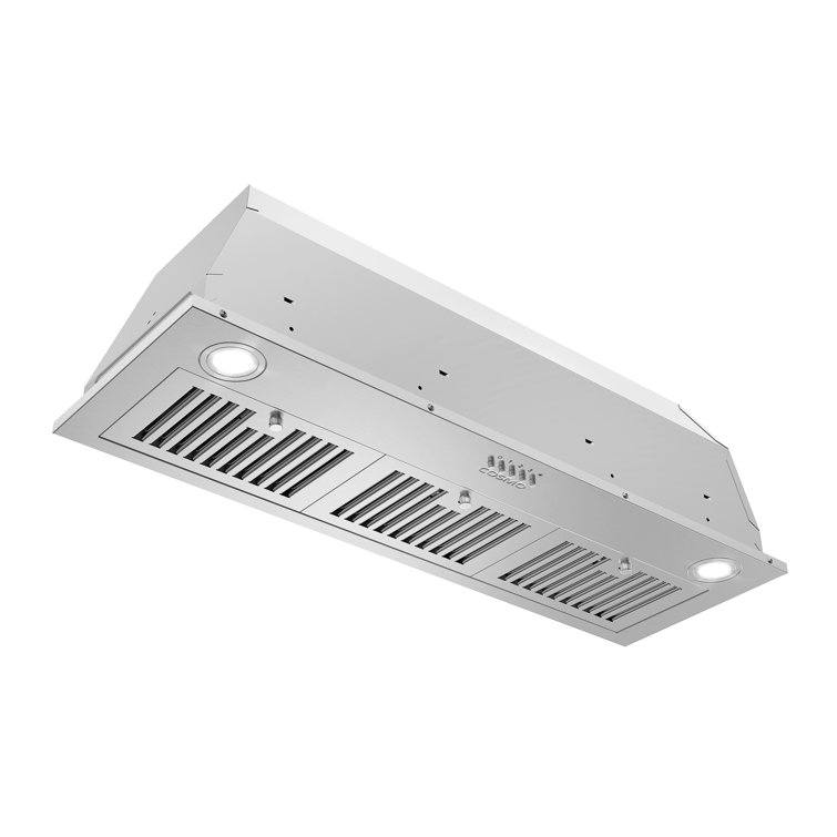 36-Inch Stainless Steel Convertible Insert Range Hood